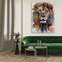 Lion Grafitti