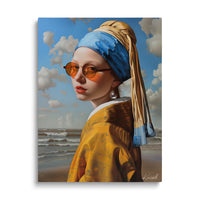 Girl with Pearl Earing & Glasses