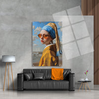 Girl with Pearl Earing & Glasses