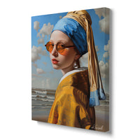 Girl with Pearl Earing & Glasses