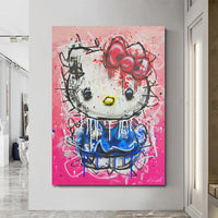 Hello Kitty Graffiti