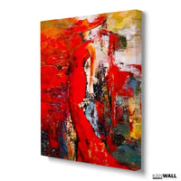 Abstract Red