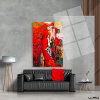 Abstract Red